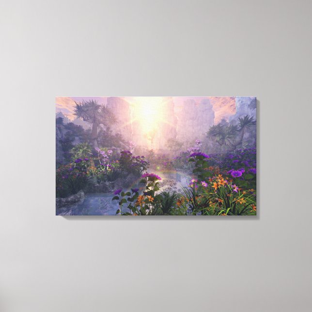 Evening in Heaven - by Jurgen Ziewe Canvas Print (Front)