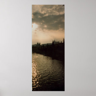 Evening in Prague Poster
