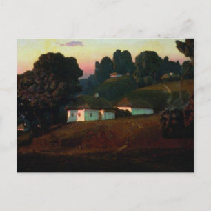 Evening in Ukraine Postcard