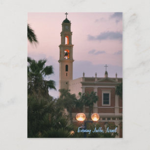 Evening Jaffa, Israel Postcard