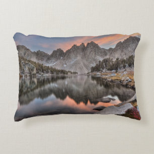 Evening Kearsarge Pinnacles Reflections Decorative Cushion