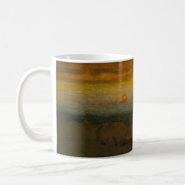 Evening Landscape by George Inness (1889) Coffee Mug (Left)