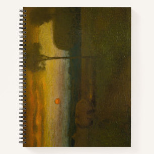 Evening Landscape by George Inness (1889) Notebook