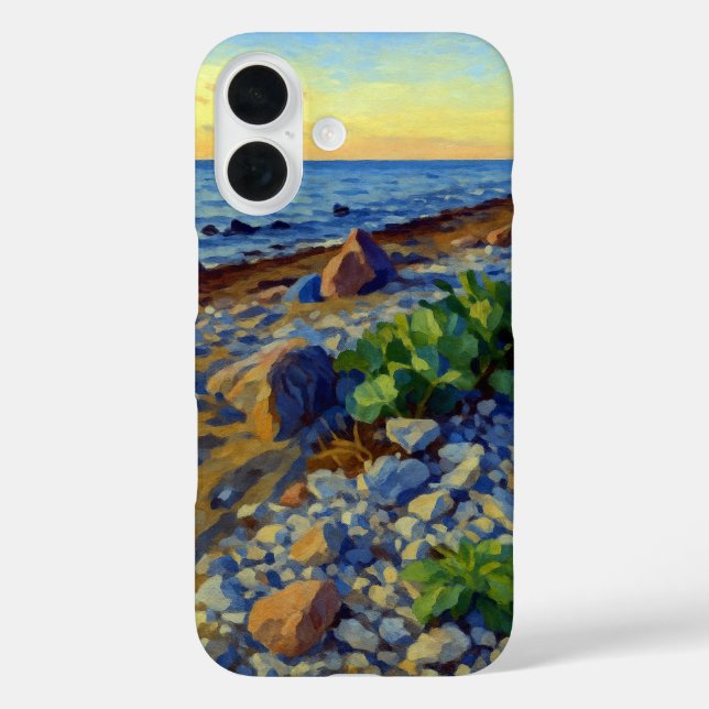 Evening light on the coast of Vormsi Case-Mate iPhone Case (Back)