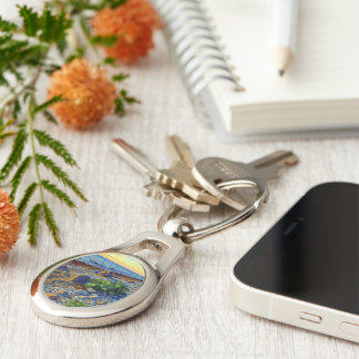 Evening light on the coast of Vormsi Key Ring