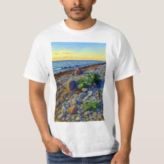 Evening light on the coast of Vormsi T-Shirt