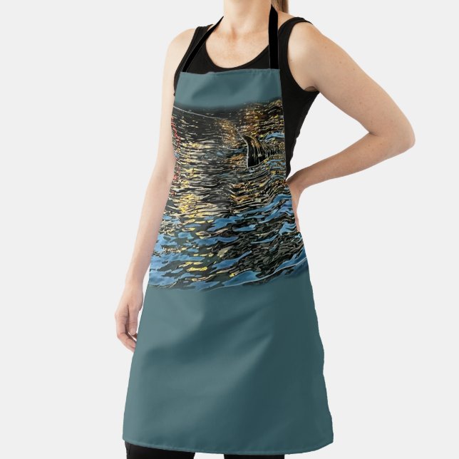 Evening lights on the sea apron (Insitu)