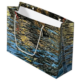 Evening lights on the sea Gift Bag