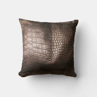 Evening Luxe: Leather Textured Sophistication Cushion