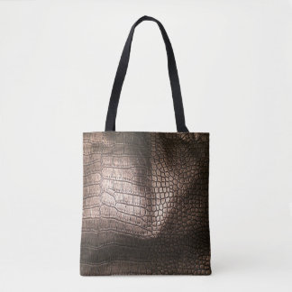 Evening Luxe: Leather Textured Sophistication Tote Bag