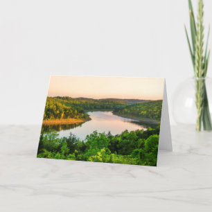 Evening on Bull Shoals Lake Card