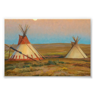 Evening on the Blackfeet Reservation by Dixon Photo Print