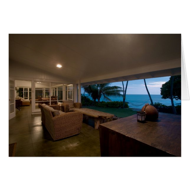 Evening on the Lanai (Front Horizontal)