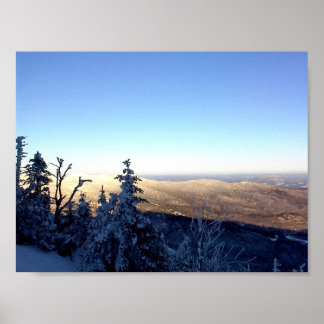 Evening on the Mountian Poster