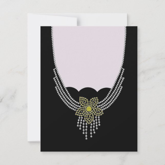 Evening Out Series 8 Invitations for date night (Front)