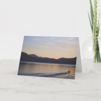 Evening Outing Greeting Card