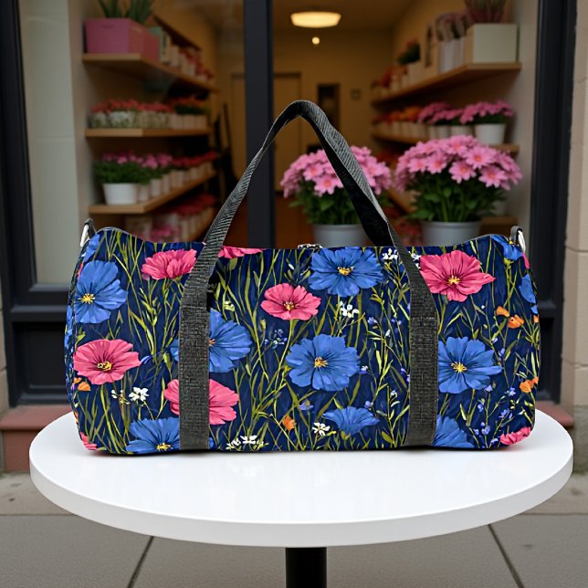 Evening Poppy Duffle Bag (Creator Uploaded)