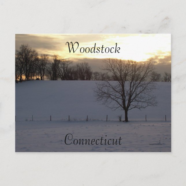 Evening Sky Postcard (Front)