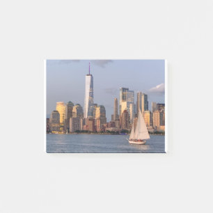 Evening Skyline Lower Manhattan.JPEG Post-it Notes