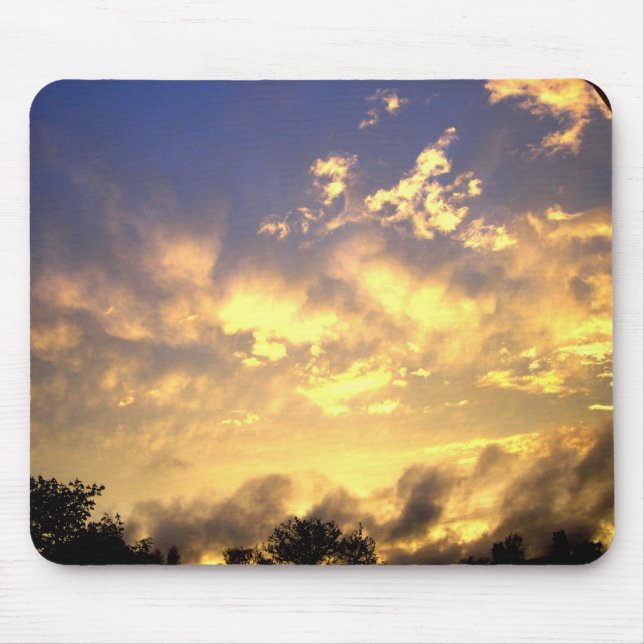 evening smoke mouse pad (Front)