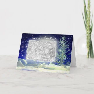 Evening Snow Holiday Card