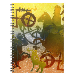 Evening Spiral Notebook