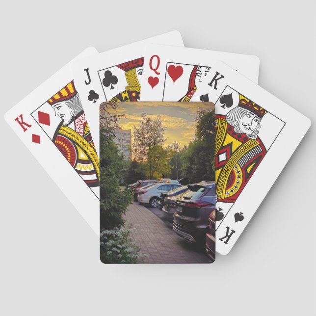 Evening Stillness Playing Cards – Customisable (Back)