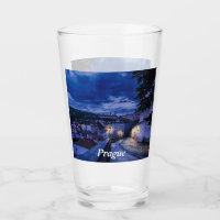 Evening street in Prague