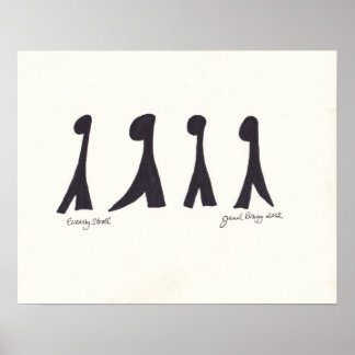 Evening Stroll Poster