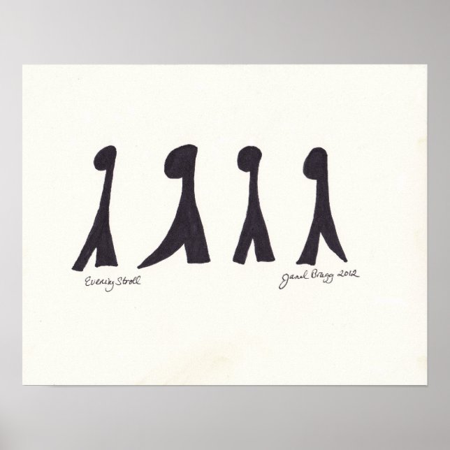 Evening Stroll Poster (Front)