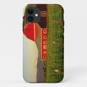 Evening sun on a barn in Washington's Skagit Case-Mate iPhone Case