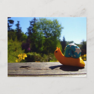 Evening sun postcard