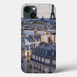 Evening sunlight over the buildings of Paris iPhone 13 Case