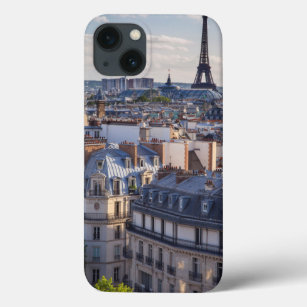 Evening sunlight over the buildings of Paris iPhone 13 Case