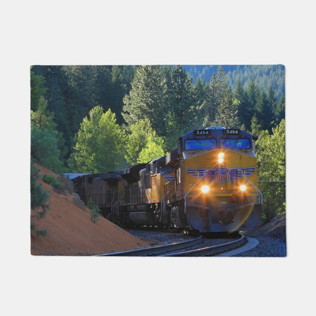 EVENING TRAIN DOORMAT (Front)