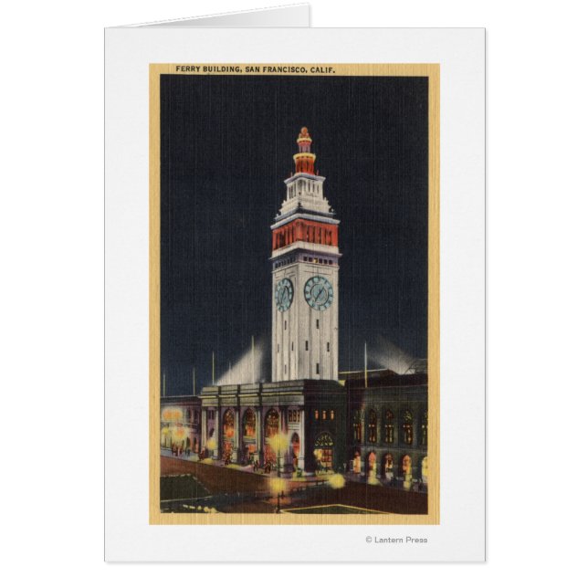 Evening View of Ferry Building (Front)
