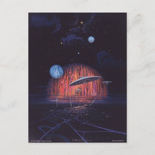 Evening Visitation Postcard (Front)