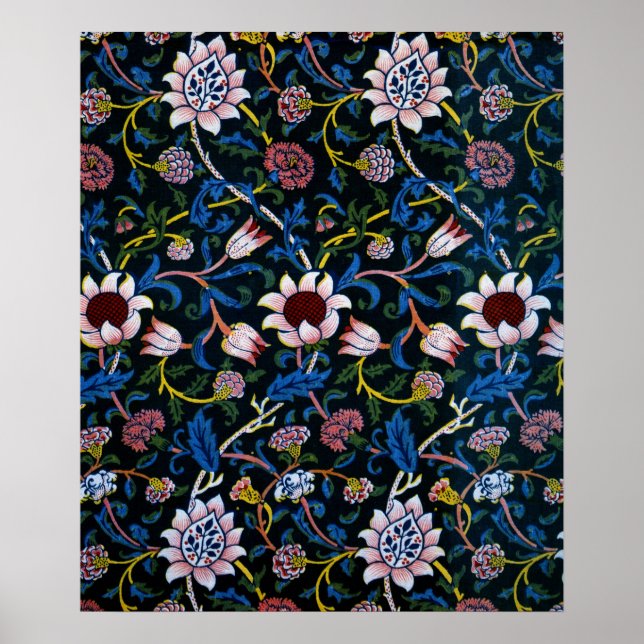 Evenlode by William Morris Poster (Front)