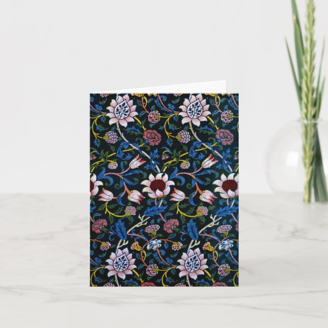 Evenlode by William Morris Thank You Card (Front)