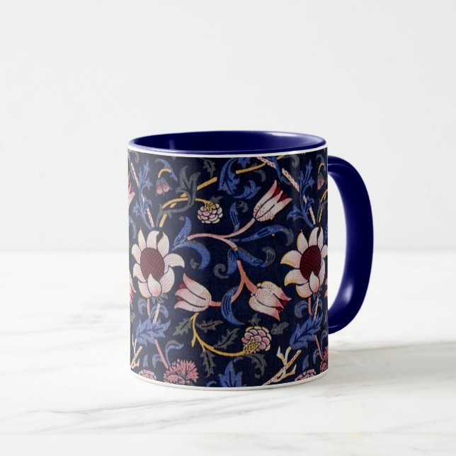 Evenlode, famous William Morris pattern, Mug (Front Right)