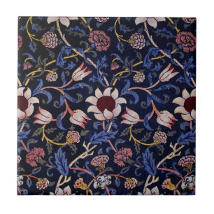 Evenlode, famous William Morris pattern, Tile