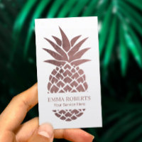 Event Catering Rose Gold Pineapple Personal Chef