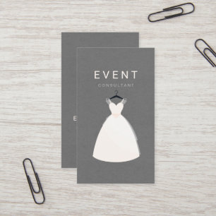 Event Consultant / Bridal and Dress Boutique Business Card