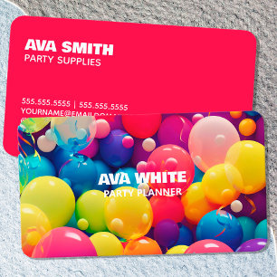 Event Decor Ballon Business Card