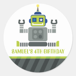 EVENT DECORATIVE STICKER :: robot 1