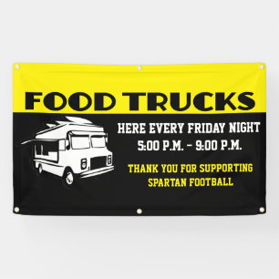 Event Fundraiser Food Trucks Banner