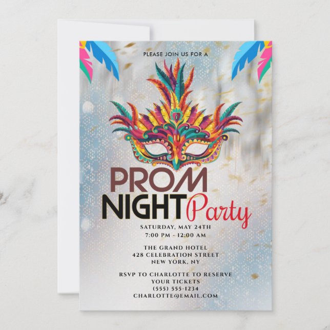 Event Gala Party Invitation (Front)
