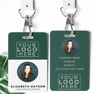 Event ID Customised Lanyard Name Tag With Photo Badge