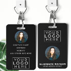 Event ID Customised Lanyard Name Tag With Photo