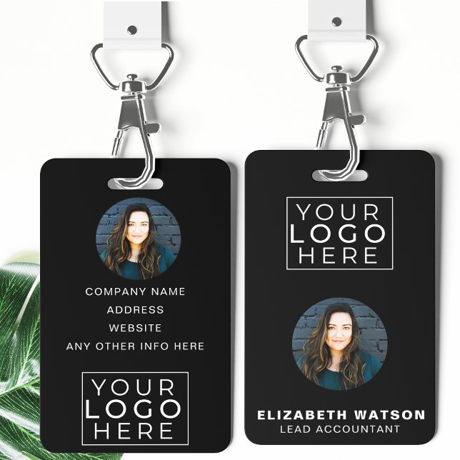 Event ID Customised Lanyard Name Tag With Photo Badge (Creator Uploaded)